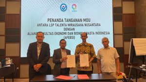 AFEBSI dan LSP Talenta Wirausaha Nusantara teken MoU Penyelenggaraan Uji Kompetensi dan Sertifikasi BNSP